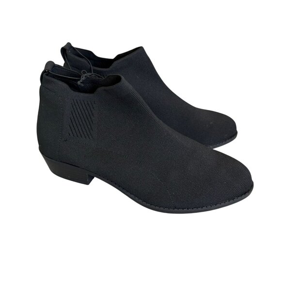 TORRID Black Stretch Ankle Booties Boots Size 10WW NEW NWOT - Picture 3 of 9
